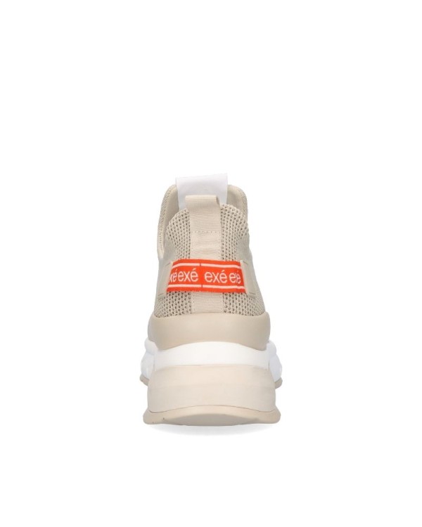 EXE Zapatillas Bajas Mujer Beige 566 31EX81