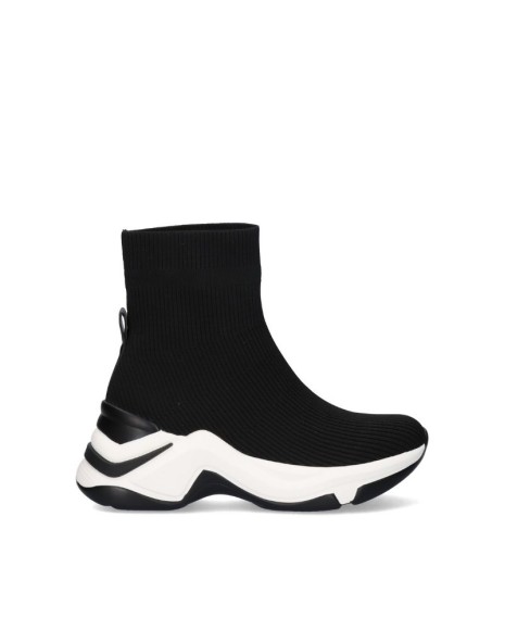 Sapatilhas altas mulher preto Exe