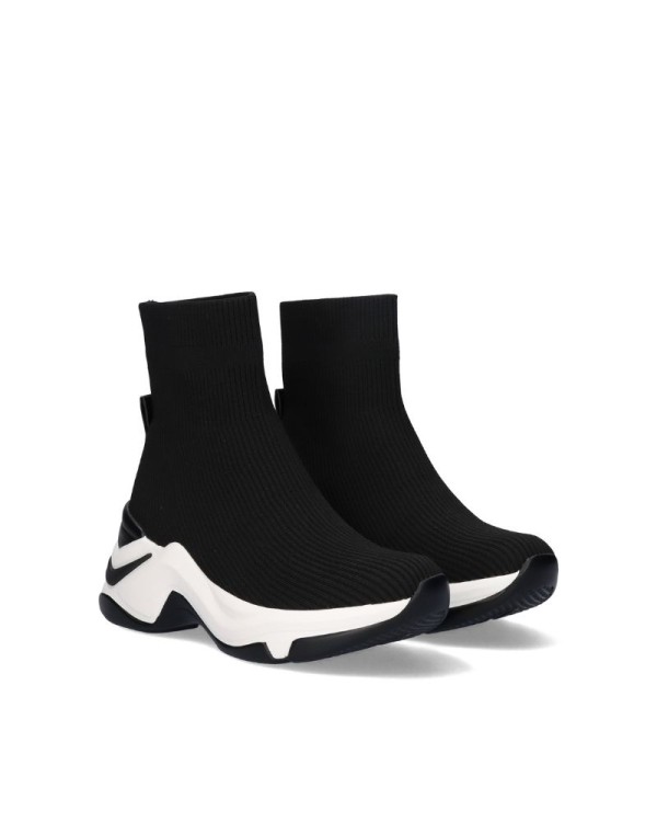 Sapatilhas altas mulher preto Exe