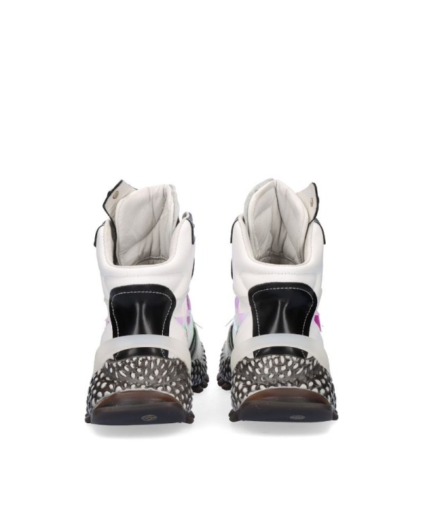 EXE Sapatilhas Altas Mulher Branco SY 672