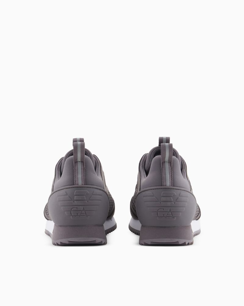 EA7 Zapatillas Bajas Hombre Gris X8X027 XK050