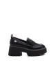 REFRESH Zapatos Mocasines Mujer Negro 172074