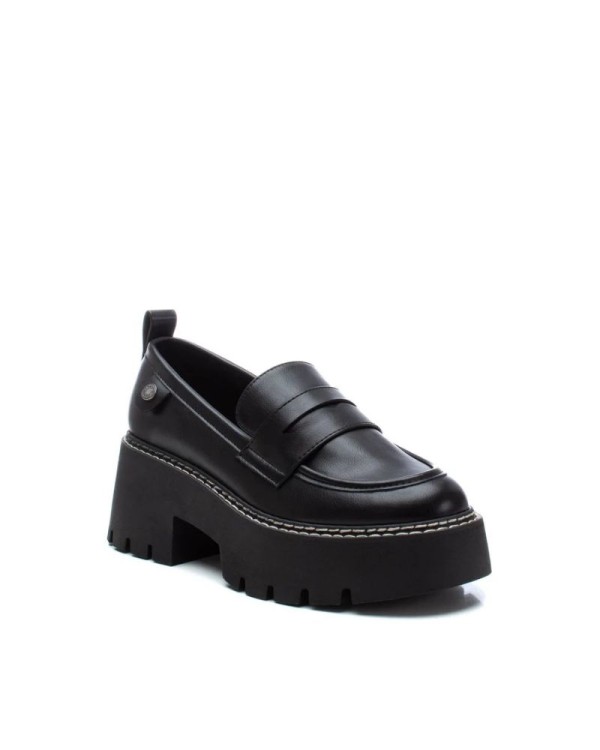 REFRESH Zapatos Mocasines Mujer Negro 172074