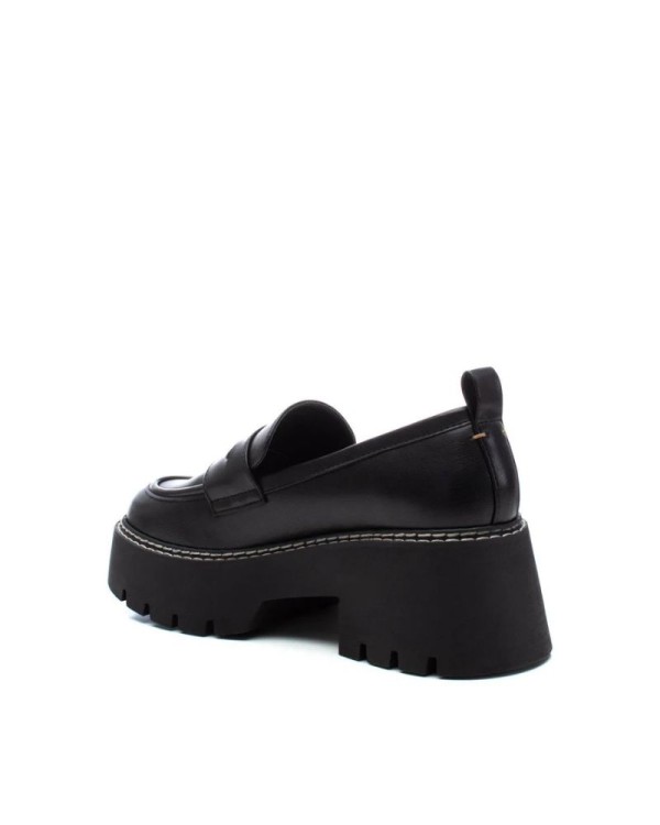 REFRESH Zapatos Mocasines Mujer Negro 172074