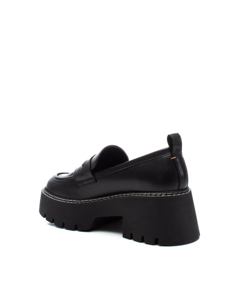 REFRESH Zapatos Mocasines Mujer Negro 172074
