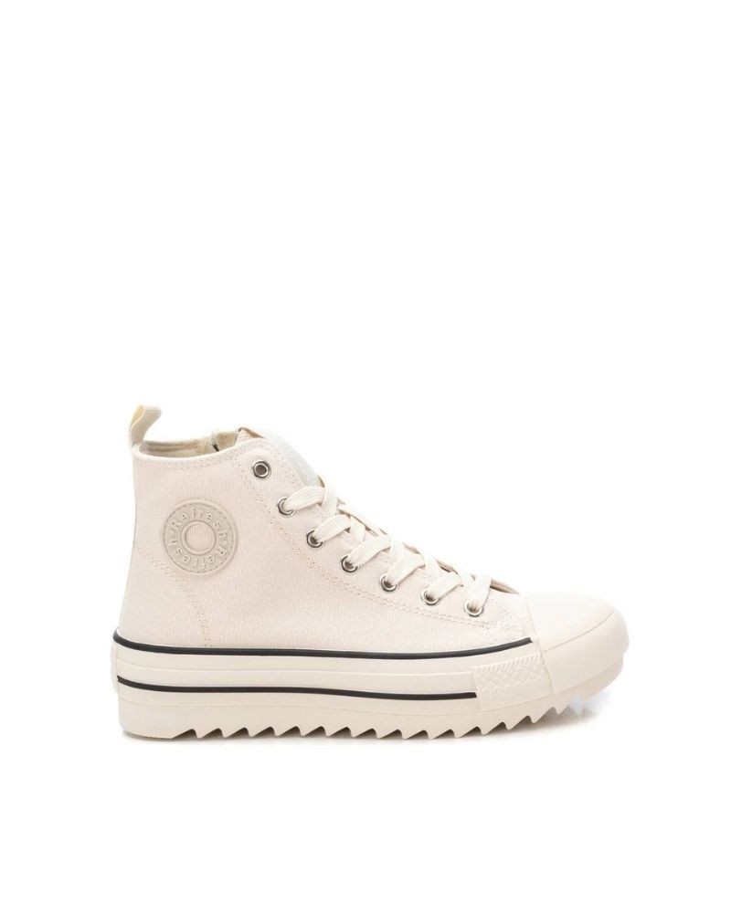 REFRESH Zapatillas Altas Mujer Beige 172200