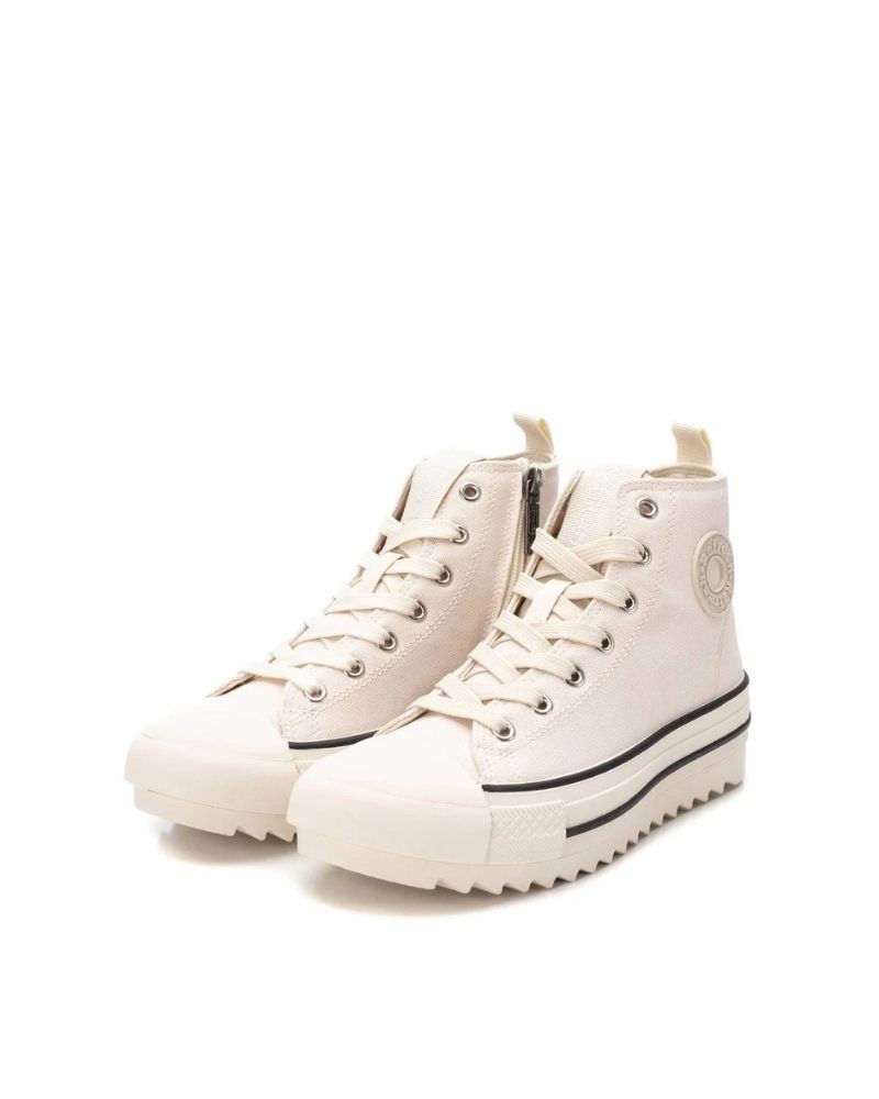 REFRESH Zapatillas Altas Mujer Beige 172200