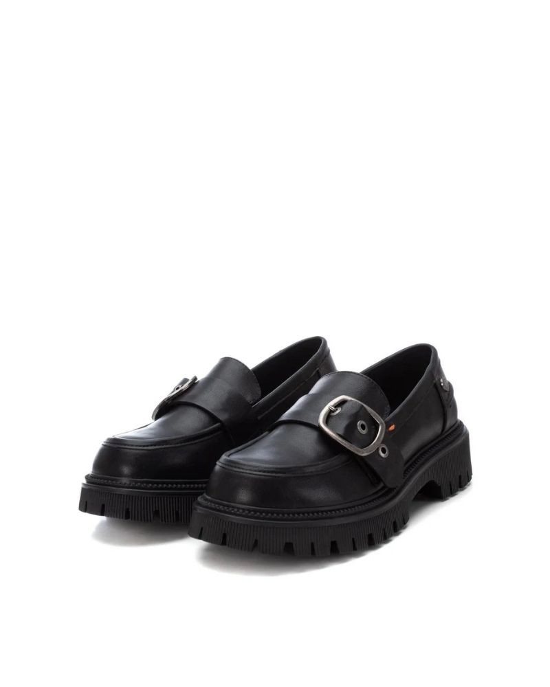 REFRESH Zapatos Mocasines Mujer Negro 172236