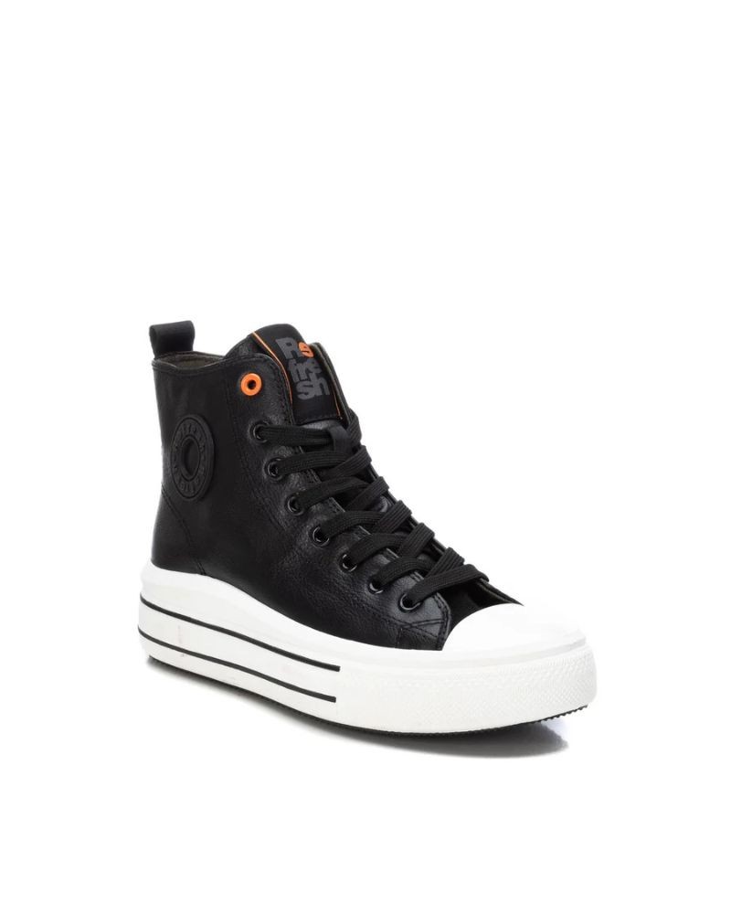 REFRESH Sapatilhas Altas Mulher Preto 172284
