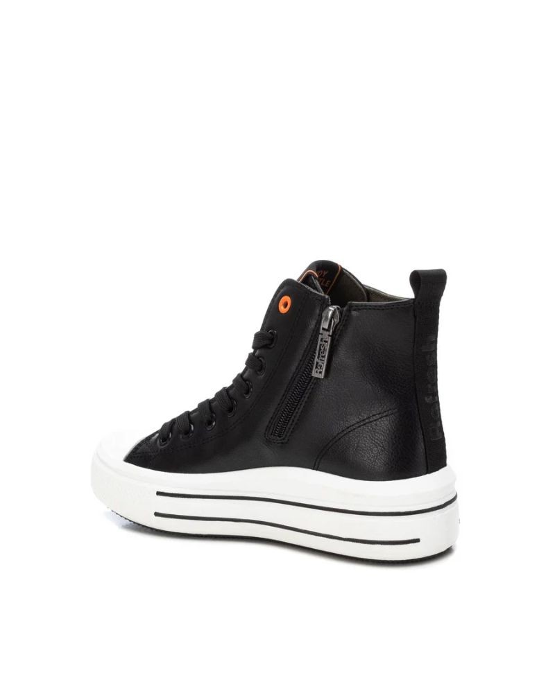 REFRESH Zapatillas Altas Mujer Negro 172284