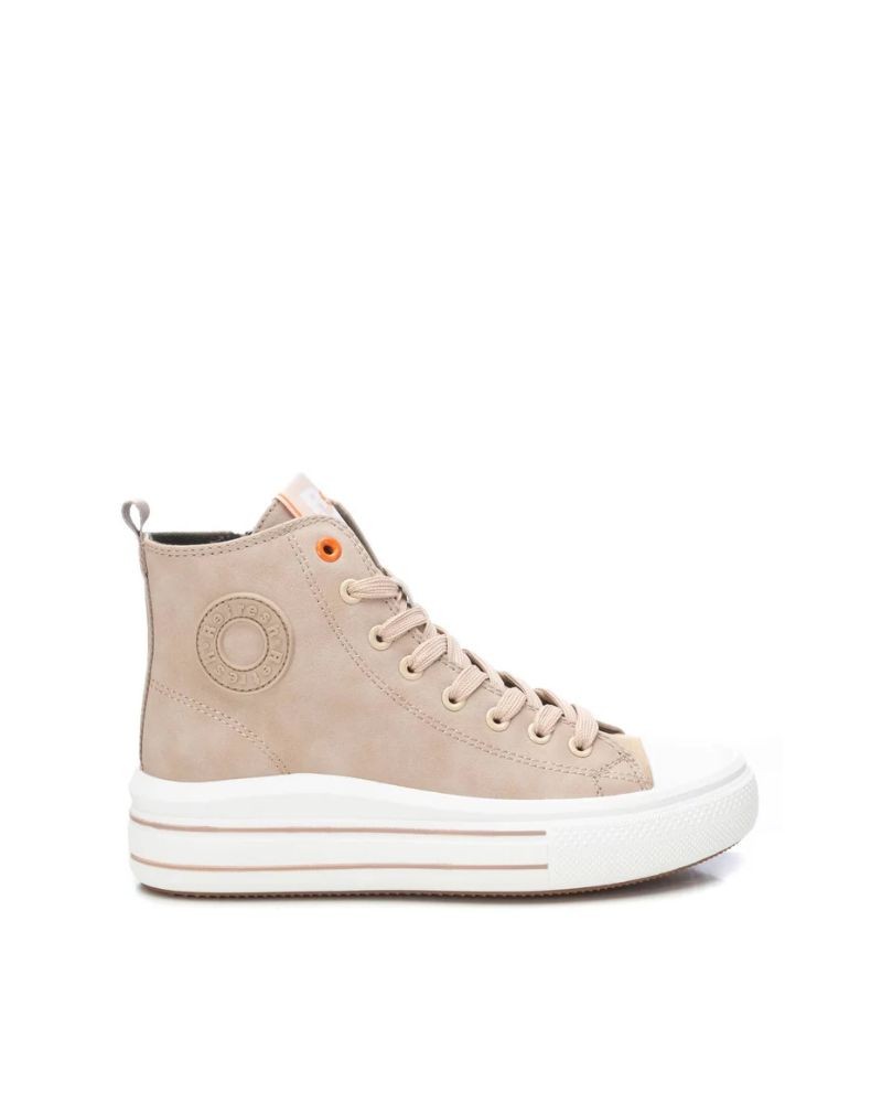REFRESH Zapatillas Altas Mujer Beige 172284