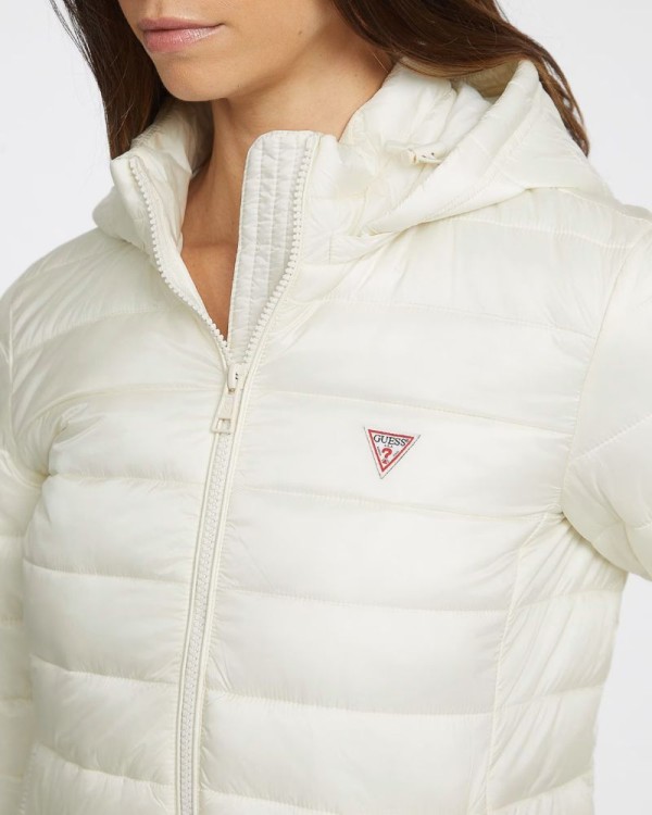 GUESS Casacos Manga comprida Mulher Branco W4YL00 WG922