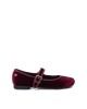 XTI Zapatos Bailarinas Mujer Rojo Burdeos 143408
