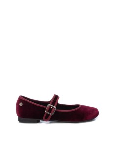 XTI Zapatos Bailarinas Mujer Rojo Burdeos 143408