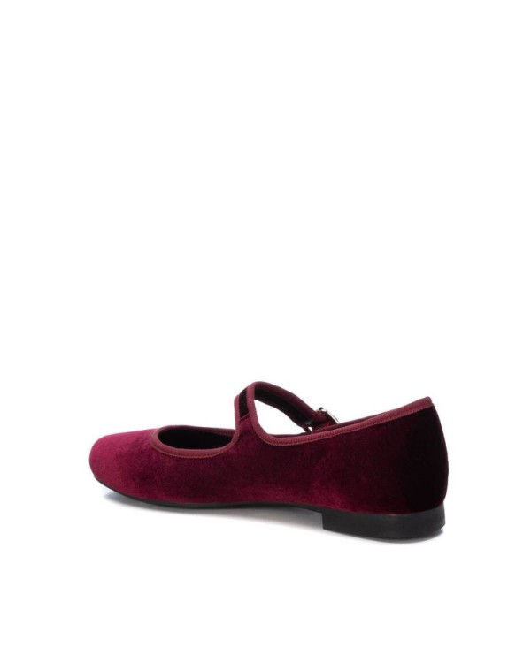 XTI Zapatos Bailarinas Mujer Rojo Burdeos 143408