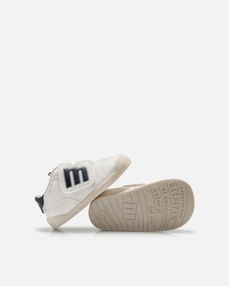 MUSTANG Zapatillas Bajas Infantil Blanco 48909 RESPECT