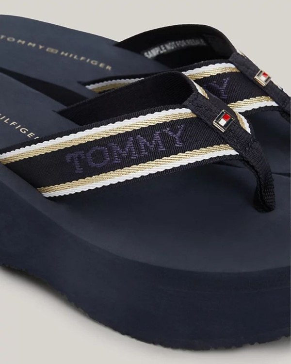 TOMMY HILFIGER Chinelos Mulher Azul FW0FW08236