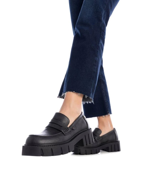 REFRESH Sapatos Mocassins Mulher Preto 172325
