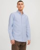 JACK AND JONES Camisas de Manga Comprida Homem Azul 12182486 OXFORD