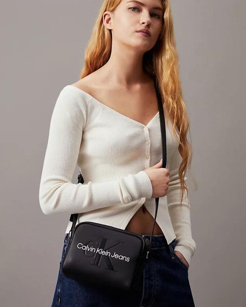 CALVIN KLEIN Bolsas Bandoleiras Mulher Preto K60K612220