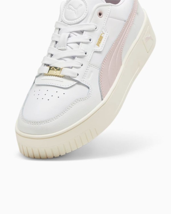 Sapatilhas brancas baixas mulher Puma Carina Street Lux