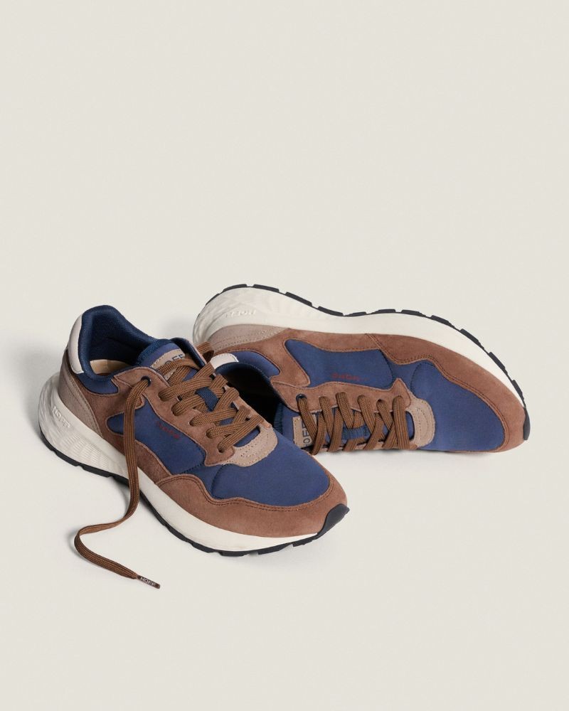 HOFF BRAND Zapatillas Bajas Hombre Marrón CITY MKII