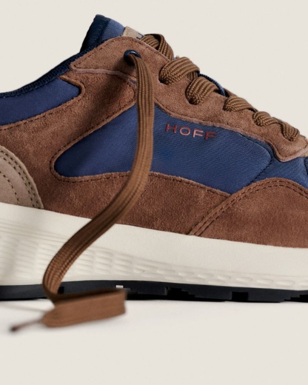 HOFF BRAND Zapatillas Bajas Hombre Marrón CITY MKII