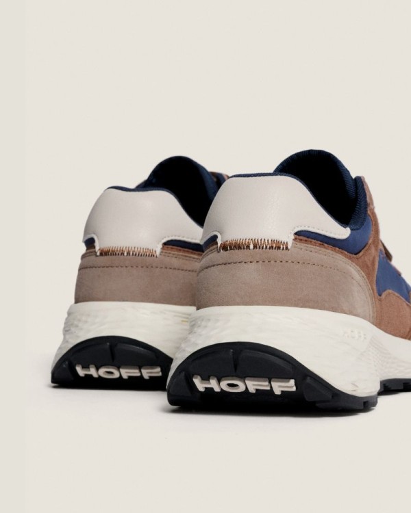 HOFF BRAND Zapatillas Bajas Hombre Marrón CITY MKII