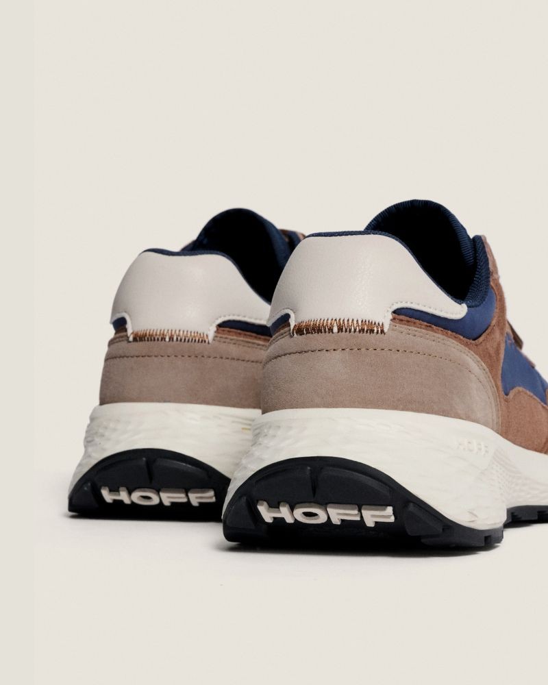 HOFF BRAND Zapatillas Bajas Hombre Marrón CITY MKII