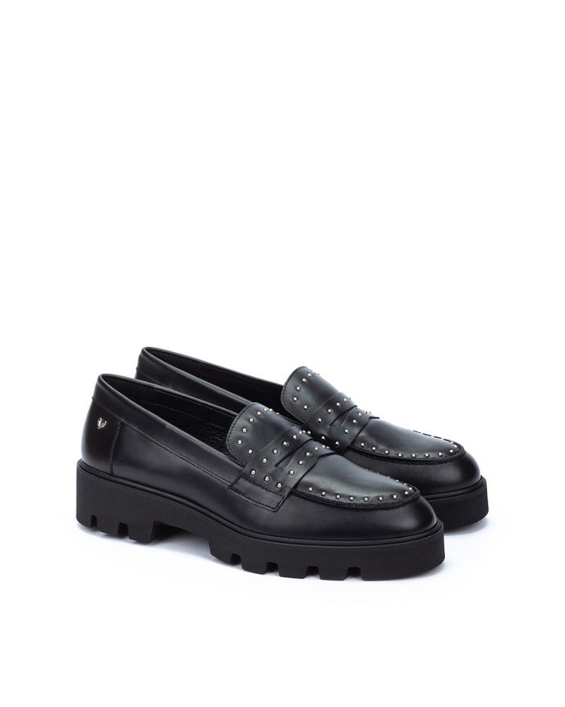  Zapatos Mocasines Mujer MARTINELLI Negro HERMOSILLA 1568 A894P