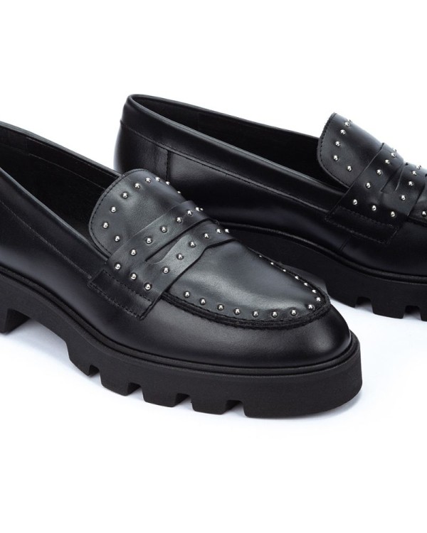  Zapatos Mocasines Mujer MARTINELLI Negro HERMOSILLA 1568 A894P