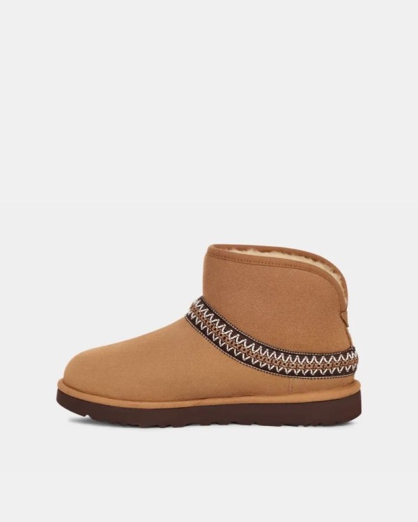 Ugg botas australianas castanhas para mulher