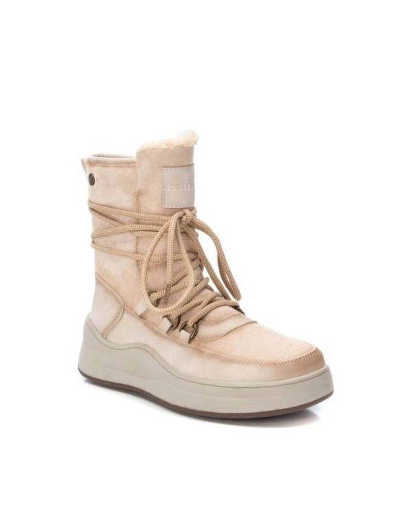 REFRESH Botines De pelo Mujer Beige 172119