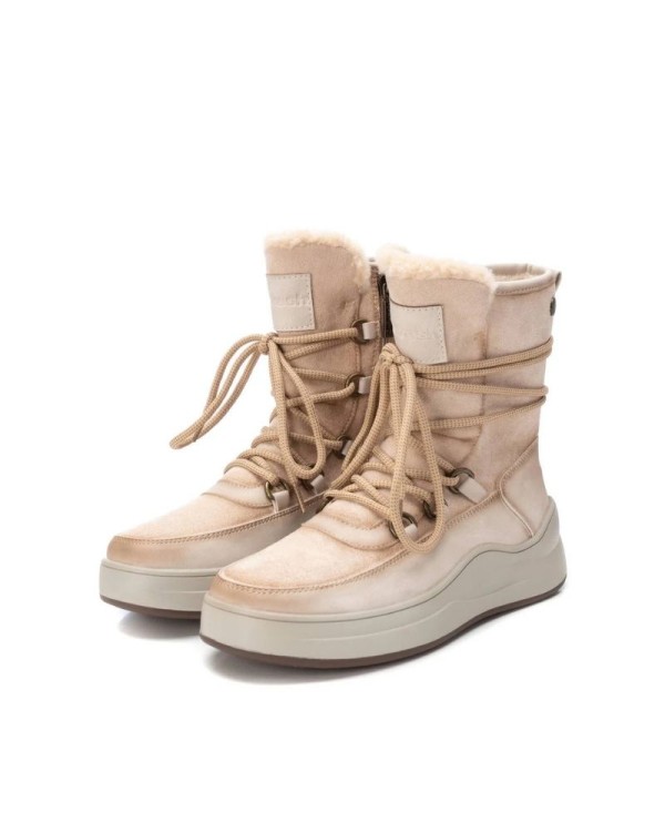 REFRESH Botines De pelo Mujer Beige 172119