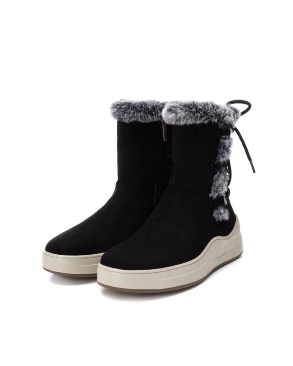 REFRESH Botins De pelo Mulher Preto 172117
