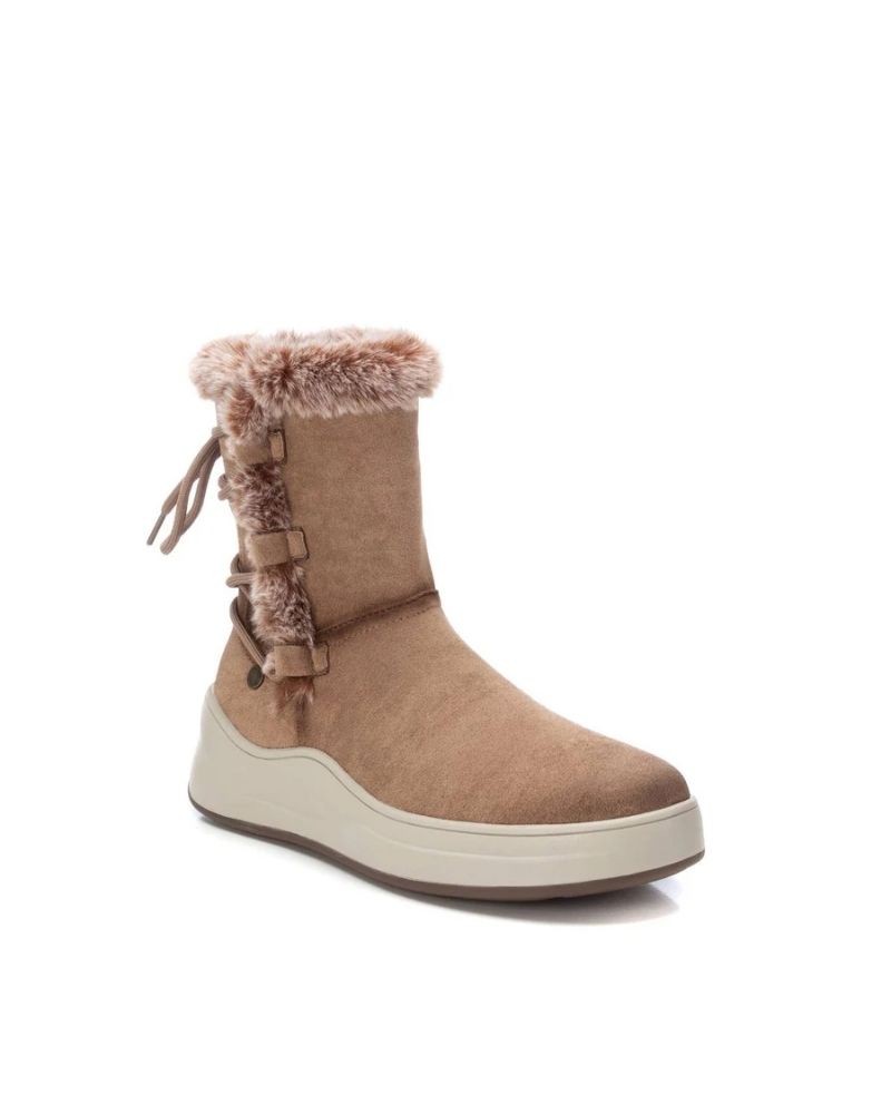 REFRESH Botines De pelo Mujer Taupe 172117