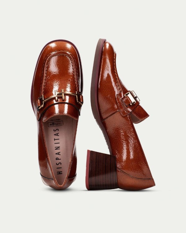  Zapatos Mocasines Mujer Hispanitas Marrón HI243590