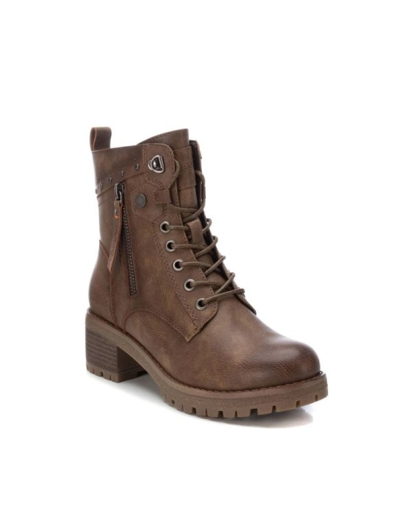 REFRESH Botines Militares Mujer Taupe 172241