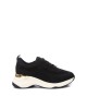 Deportivas casuales negras mujer XTI