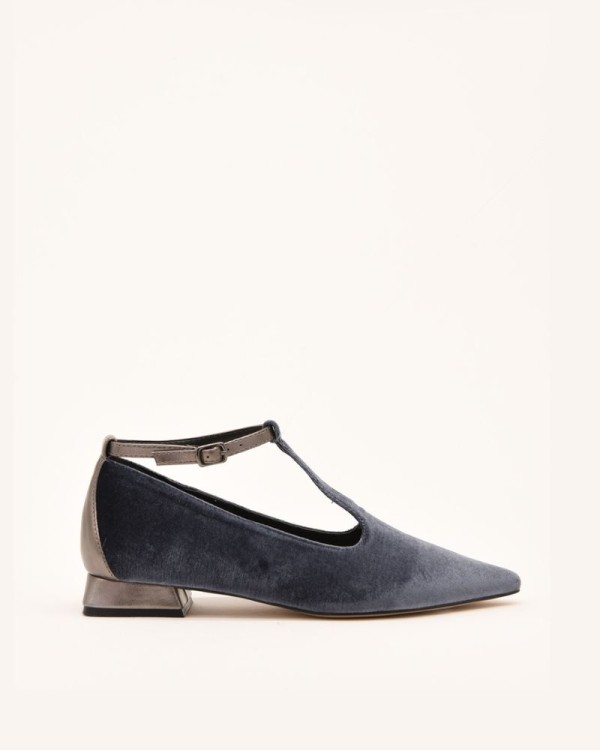 Azarey Sapatos Ballerinas Mulher Cinza 574H968