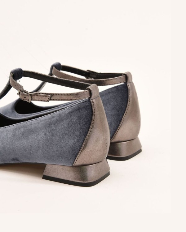 Azarey Zapatos Bailarinas Mujer Gris 574H968