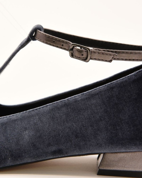 Azarey Sapatos Ballerinas Mulher Cinza 574H968