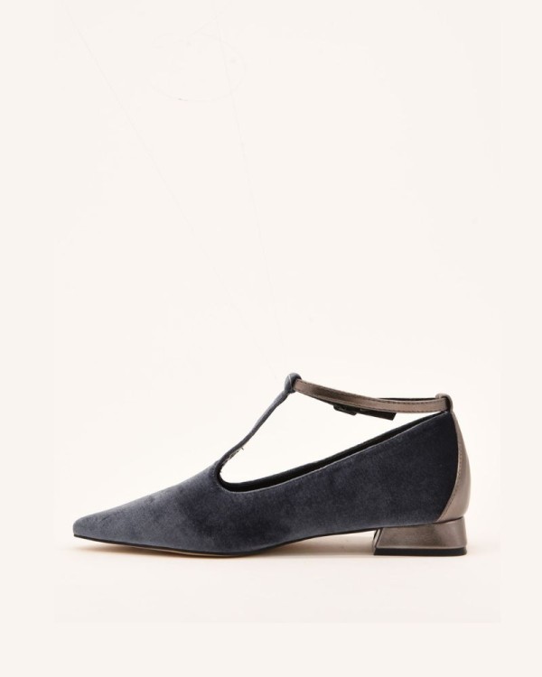Azarey Zapatos Bailarinas Mujer Gris 574H968
