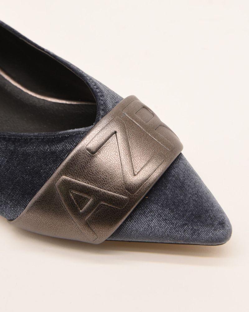 Azarey Sapatos Ballerina Mulher Cinza 574H969