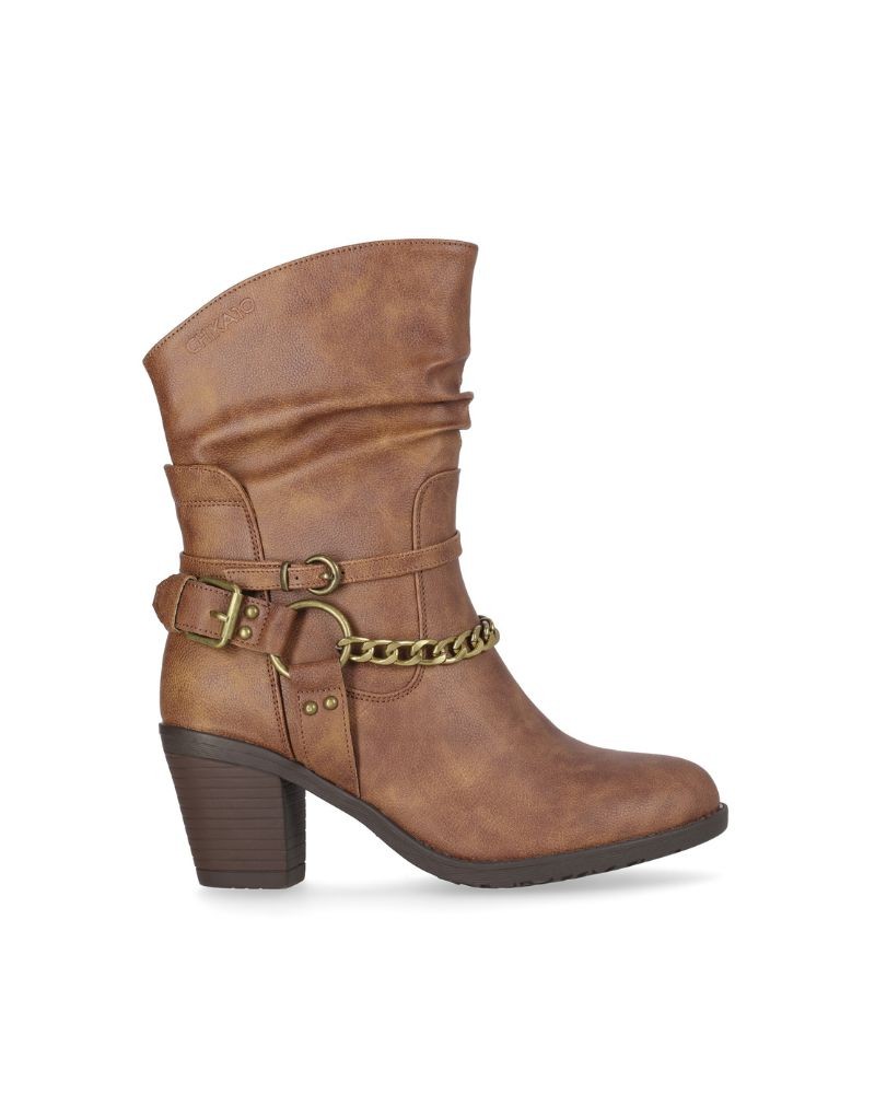 botas altas de mujer marrones chika 10 para