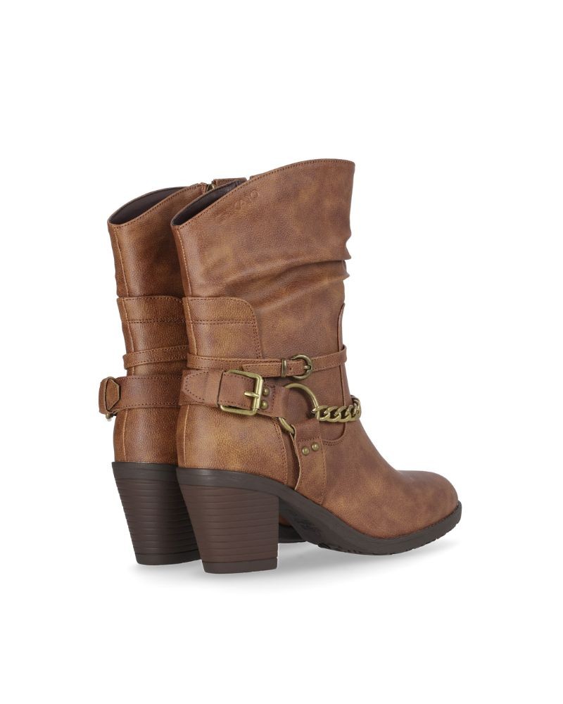 Botas altas de mujer marrones Chika 10