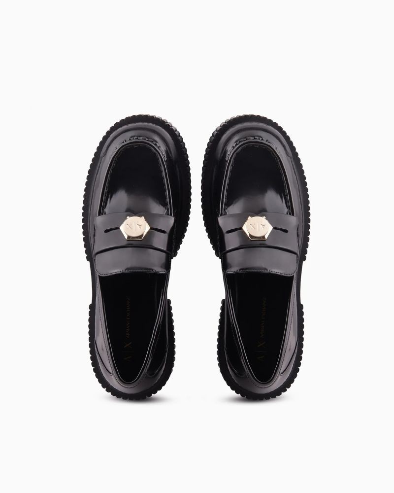 ARMANI EXCHANGE Sapatos Mocassins Mulher Preto XDA005 XV878