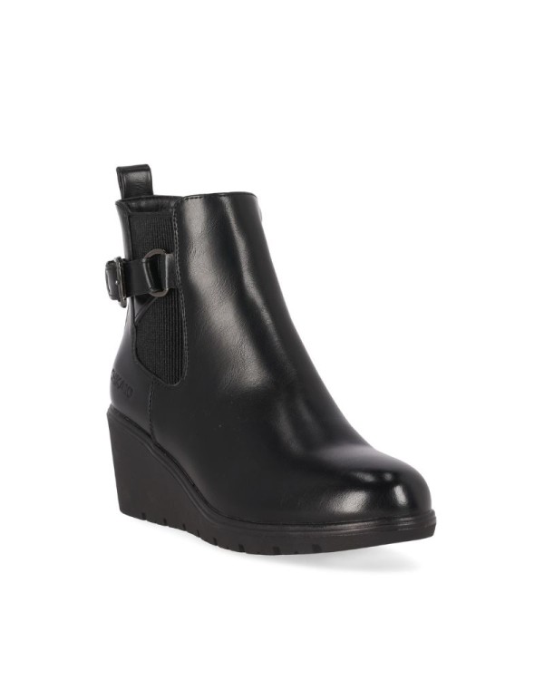 CHIKA 10 Botines Mujer Negro CLAKISA 01