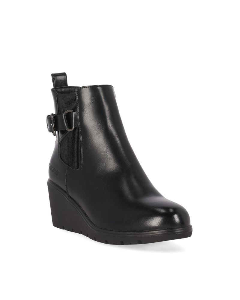 CHIKA 10 Botines Mujer Negro CLAKISA 01