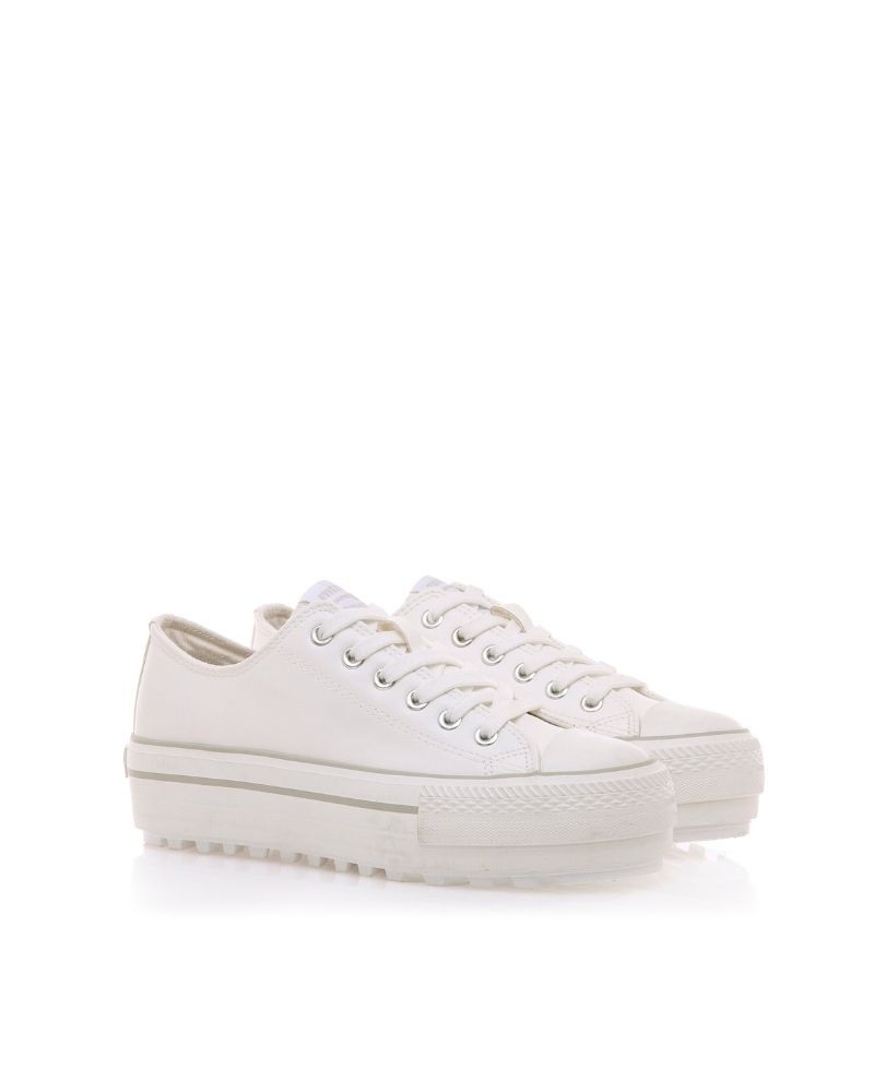 Zapatillas Mujer Mustang Bigger T Blancas Black Friday